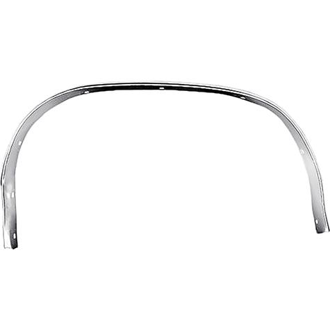 8702561 - 1970-72 Chevelle, Malibu, Rear Wheel Opening Molding; 2-Door Hardtop & Convertible; with Hardware; LH Driver S