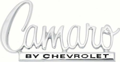 8704053 - 1970 Camaro By Chevrolet; Trunk Lid Emblem; with Hardware