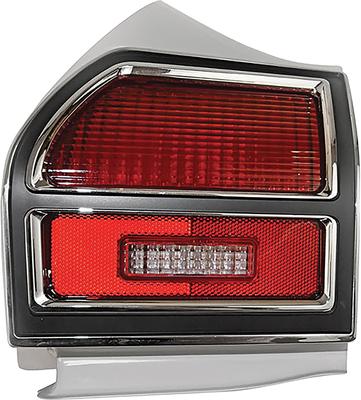 1969 Chevelle; Malibu; Tail Lamp Assembly; except Station Wagon; LH Driver Side