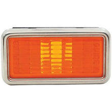 1969 Corvair, Impala, Caprice, Nova; Front Side Marker Lamp; Amber Lens; Each