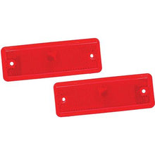 1982-87 Chevrolet El Camino; GMC Caballero, 1982-83 Chevrolet Malibu; Rear Side Marker Lamp Assemblies; Red; LH and RH