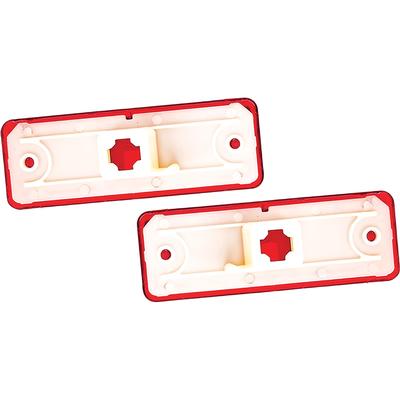 1982-87 Chevrolet El Camino; GMC Caballero, 1982-83 Chevrolet Malibu; Rear Side Marker Lamp Assemblies; Red; LH and RH