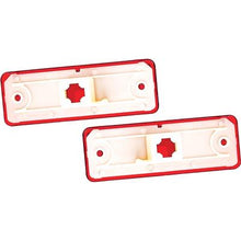 1982-87 Chevrolet El Camino; GMC Caballero, 1982-83 Chevrolet Malibu; Rear Side Marker Lamp Assemblies; Red; LH and RH