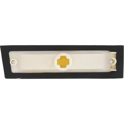 1981-91 Chevy, GMC Truck; Front Side Marker Lamp; Amber; Polished Trim Bezel & Gasket; LH, Driver Side