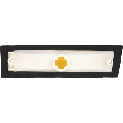 1981-91 Chevy, GMC Truck; Front Side Marker Lamp; Amber; With Polished Trim Bezel and Gasket; RH, Passenger Side