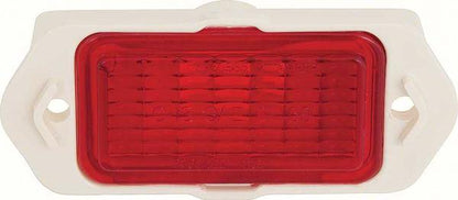 1969 Camaro, Chevelle; Rear Side Marker Lens; Red; RH or LH; Each