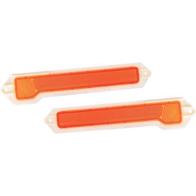 1970-72 Chevrolet Monte Carlo; Front Side Marker Lamp Assemblies; Amber; LH and RH