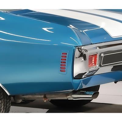 1970 Bel Air, Biscayne, Impala, Caprice; 1970-72 Chevelle; Rear Side Marker Lamp Lens Assembly; LH, Driver Side