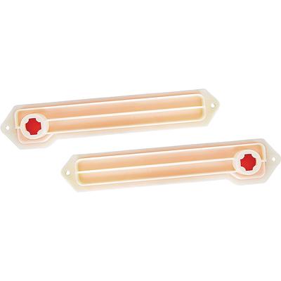 1970-72 Chevrolet Monte Carlo; Rear Side Marker Lamp Assemblies; Red; LH and RH
