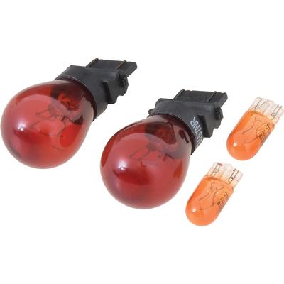 2005-09 Ford Mustang; Factory Style Front Bumper Lights; Black Housing/Clear Lens