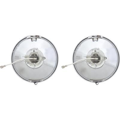 1987-93 Ford Mustang; GT; Fog Lamp Lenses; With Bulbs