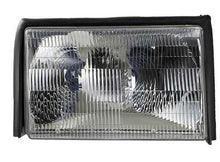 1987-93 Ford Mustang; Headlamp Assembly; Without Bulb; RH Passenger Side;