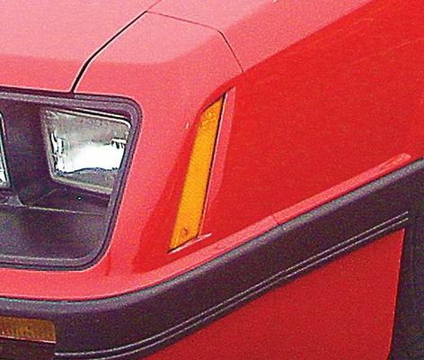 1979-86 Ford Mustang; Front Side Marker Lamp Assembly; LH; Ford Tooling
