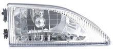 1994-98 Mustang; Headlamp Assembly; Cobra; Clear Lens; Passenger Side