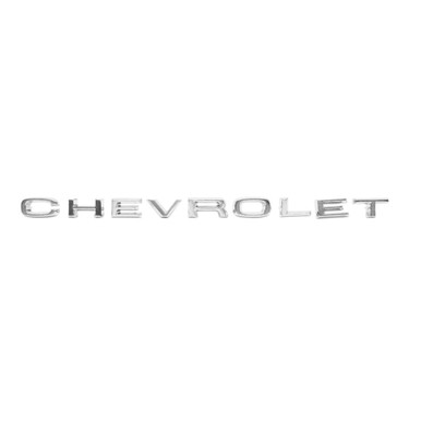 Trim Parts 1967-68 Chevrolet Truck Hood “Chevrolet” Letters Set - (9500)