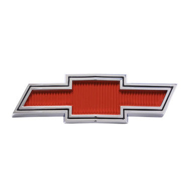 Trim Parts 1967-1968 Chevrolet Truck Red "Bowtie" Grille Emblem W/Fasteners, Each - (9510)
