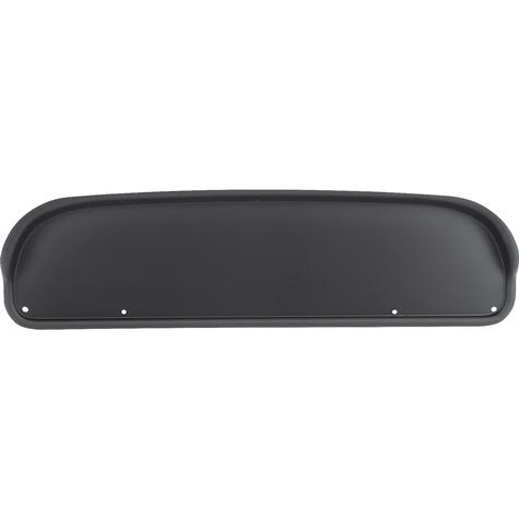 1957-60 Ford Truck; Blank Dash Gauge Panel; w/o Holes; Black