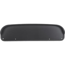 1957-60 Ford Truck; Blank Dash Gauge Panel; w/o Holes; Black