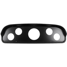 1957-60 Ford F-Series Truck; 5-Gauge Dash Panel; (1) 3-3/8" (4) 2-1/16" Holes; Black