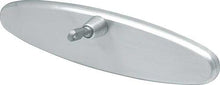 1960-71 Oval 8" Billet Inner Rear View Mirror with Brushed Finish