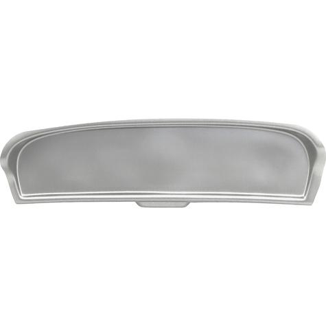 1961-66 Ford Truck; Blank Dash Gauge Panel; w/o Holes; Brushed Aluminum