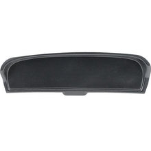 1961-66 Ford Truck; Blank Dash Gauge Panel; w/o Holes; Carbon Fiber