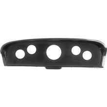 1961-66 Ford F-Series Truck; 5-Gauge Dash Panel; (1) 3-3/8" (4) 2-1/16" Holes; Carbon Fiber