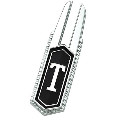 9616679 - 1971-78 Oldsmobile Toronado; Roof Pillar/Sail Panel Emblem; LH or RH