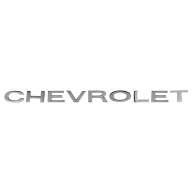 Trim Parts 1969-72 Chevrolet Truck Tailgate Trim "Chevrolet" Letters W/Fasteners Set - (9652)