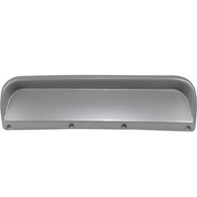 1967-72 Ford Ranger Blank Dash Gauge Panel; w/o Holes; Brushed Aluminum