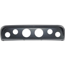 1967-72 Ford Ranger 6-Gauge Dash Panel; (2) 3-3/8" (4) 2-1/16" Holes; Carbon Fiber