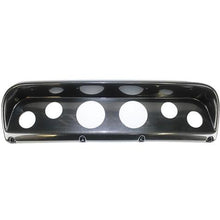 1967-72 Ford Truck; 6-Gauge Dash Panel; (2) 3-3/8" (4) 2-1/16" Holes; Carbon Fiber