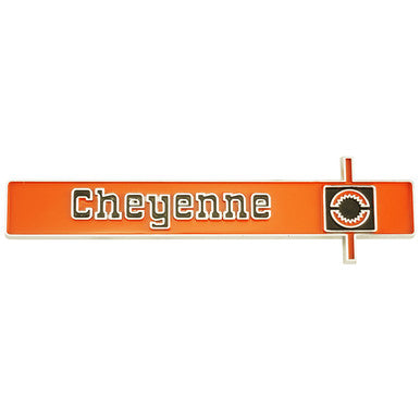 Trim Parts 1975-1980 Chevrolet Full Size Truck Cheyenne Dash Emblem - (9682)