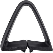 1973-81 Buick, Chevy, Pontiac, Olds; Bucket Seat Belt Guide; Triangle; Black; Each