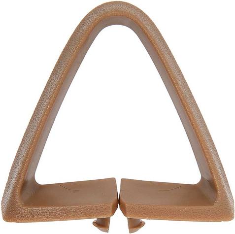 1973-81 Buick, Chevy, Pontiac, Olds; Bucket Seat Belt Guide; Triangle; Buckskin; Each