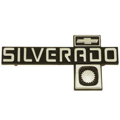 Trim Parts 1981-1987 Chevrolet Full Size Truck Silverado Dash Emblem - (9692)