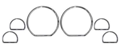 1994-04 Ford Mustang; Chrome; Dash Bezel Ring Set