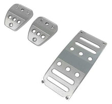 2005-21 Mustang; Billet Aluminum Pedal Pad Cover Set; Manual Transmission