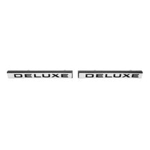 Trim Parts 1971-72 Chevrolet Truck Front Fender “Deluxe” Emblem W/Fasteners, Pair - (9719)