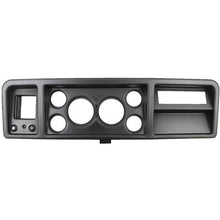 1973-79 Ford Truck; 6-Gauge Dash Panel; (2) 3-3/8" (4) 2-1/16" Holes; w/ A/C Vents; Black