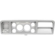 1973-79 Ford Truck; 6-Gauge Dash Panel; (2) 3-3/8" (4) 2-1/16" Holes; w/o A/C Vents; Brushed Aluminum