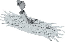 8" Polished Extreme Flame Inner Rear View Mirror