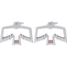 1969 Pontiac Firebird; Rear Quarter Side Marker Bezels; Pair