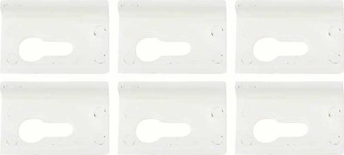 9815840 - 1970-81 Camaro, Firebird; Door Reveal Molding Clip Set; 6 Piece Set