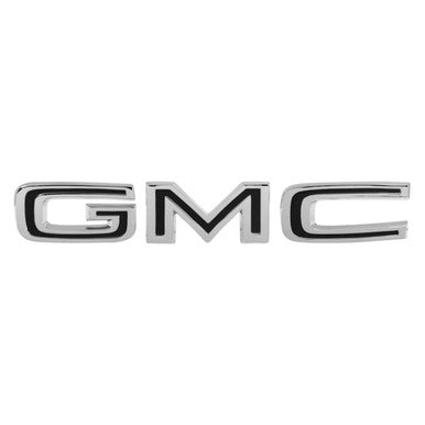 Trim Parts 1969-72 GMC Truck Tailgate Panel “GMC” Letters W/Fasteners, Each - (9870)