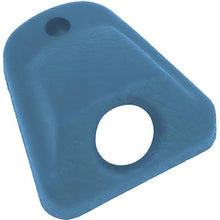 1969-71 Chevrolet, GMC Truck; Interior Mirror Bracket Boot/Cover; Fits Deluxe Style Bracket; Bright  Blue; Each