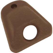 1969-71 Chevrolet, GMC Truck; Interior Mirror Bracket Boot/Cover; Fits Deluxe Style Bracket; Dark Saddle; Each