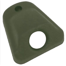 1969-71 Chevrolet, GMC Truck; Interior Mirror Bracket Boot/Cover; Fits Deluxe Style Bracket; Dark Green; Each