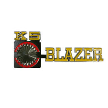 Trim Parts 1975-80 Chevrolet Blazer Front Fender "K5-Blazer" Emblems W/Fasteners, Pair - (9904)
