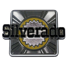 Trim Parts 1980-88 Chevrolet Blazer Rear Body "Silverado" Side Emblems W/Fasteners, Pair - (9907)